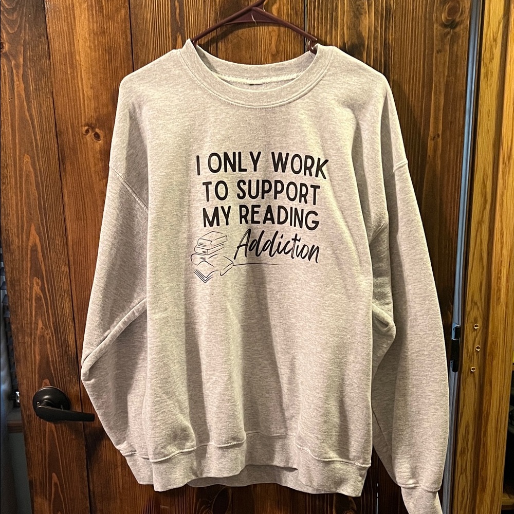 Gray Graphic Sweatshirt